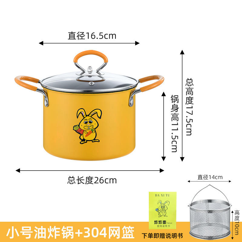 2L Stainless Steel Deep Fryer Pot - Image 2