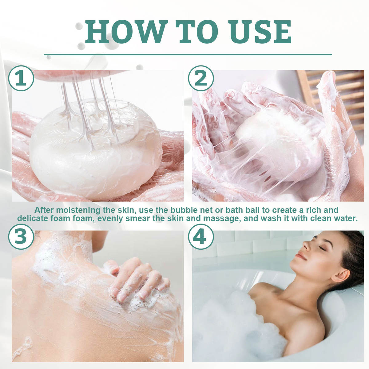 EELHOE Silk Protein Skin Repair Soap - Image 3