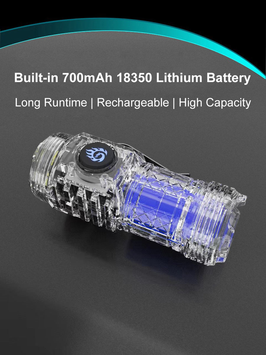 Three-eyed monster strong light flashlight - Image 5