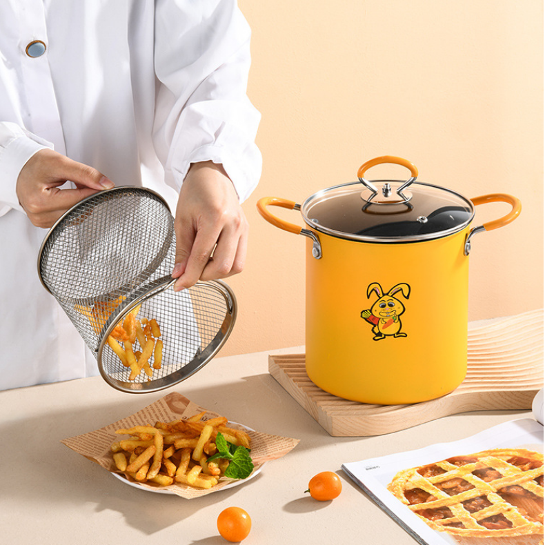 2L Stainless Steel Deep Fryer Pot - Image 5