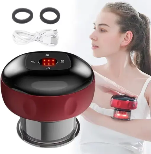 Smart Electric Cupping Therapy Device for Full Body Relaxation & Pain Relief
