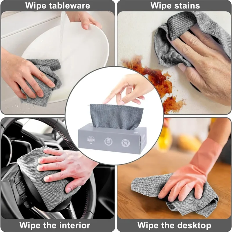 Kitchen Box Towel (1 Box-20 Pcs)। হাইজেনিক উপায়ে রান্নাঘর পরিষ্কার রাখুন